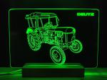 Deutz D25 D 25 Traktor mit Verdeck LED Schild